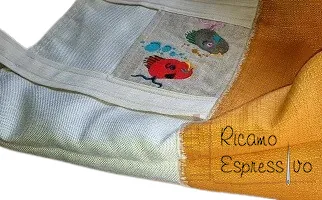 borsa mare ricamata capiente e resistente