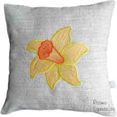 Cuscino applique Narciso