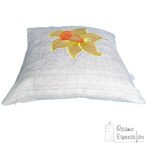 Cuscino applique Narciso - immagine 3