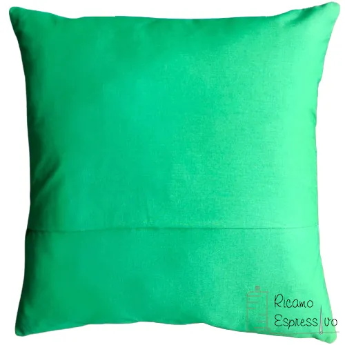 Cuscino fiore in patchwork - immagine 4